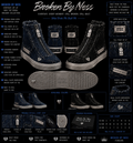 Broken By Ness Heartbreak High-Top Sneakers